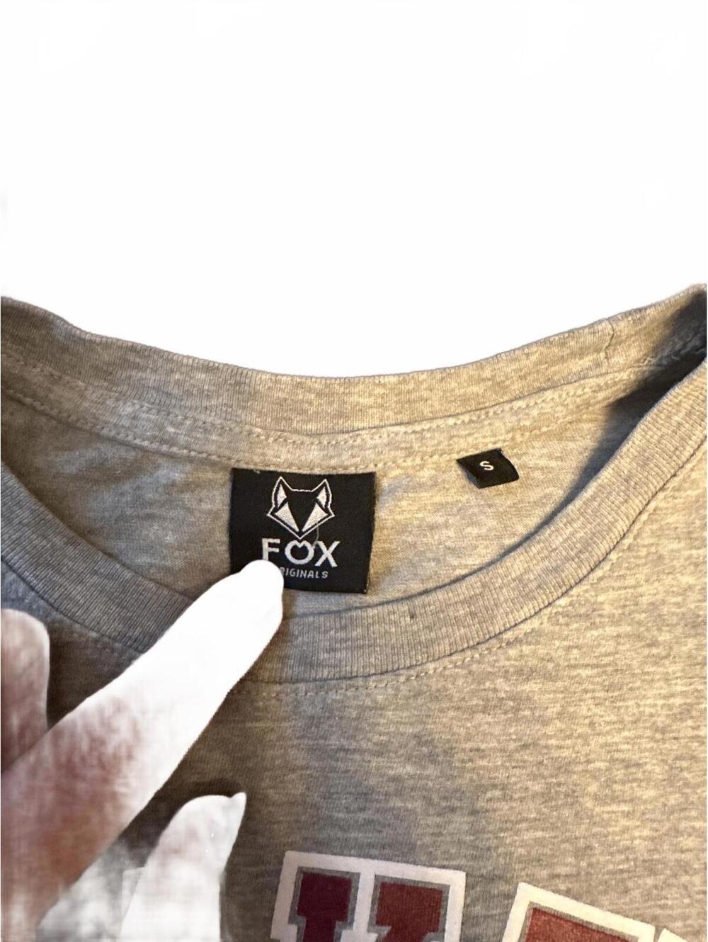 Classic Frankfurt Germany Fox Originals Grey T-Shirt Size S - Picture 3 of 4